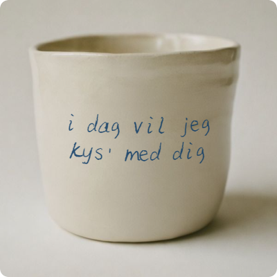 i dag vil jeg kys' med dig