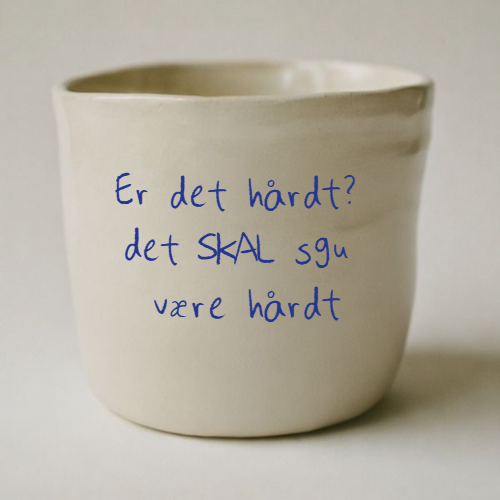 er det hårdt? det SKAL sgu være hårdt